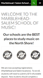 Mobile Screenshot of marbleheadmusic.com